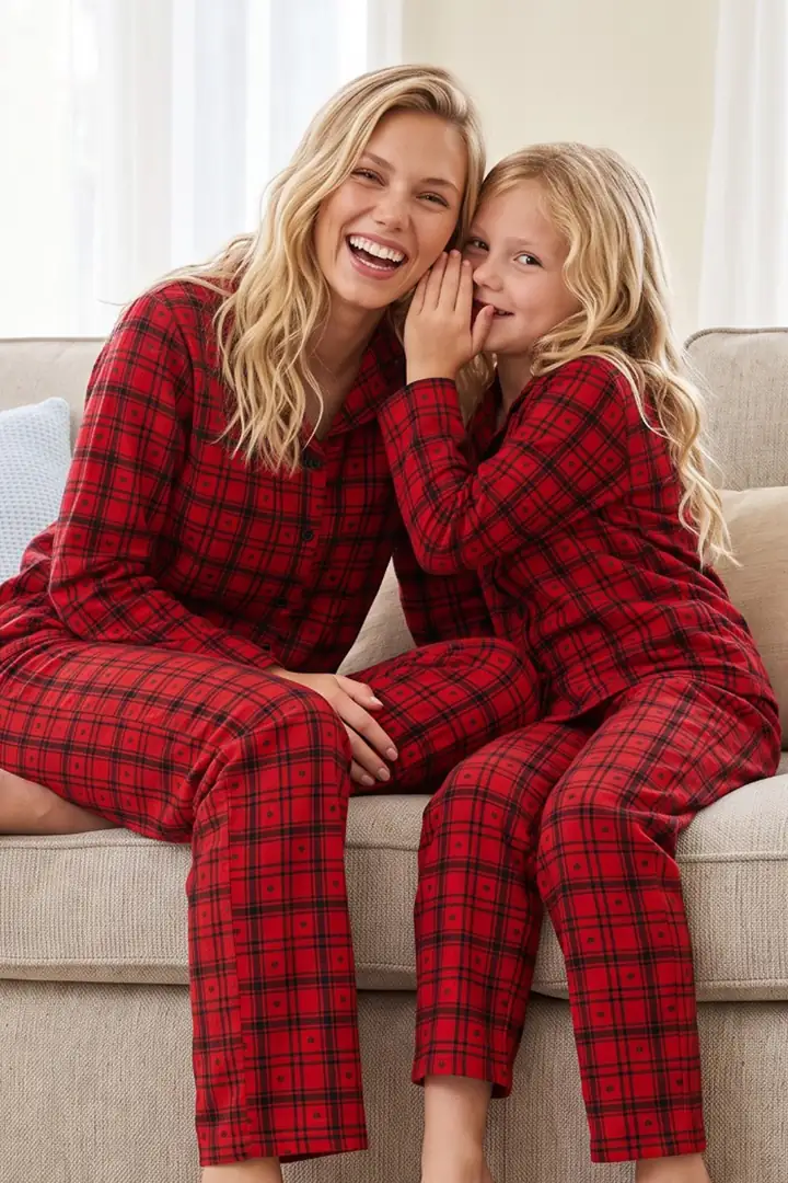 Desenli Termal Kumaşlı Ultra Soft Yumuşak Düğmeli Örme Pijama Takımı 26226811