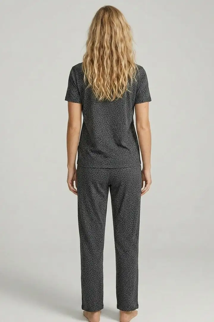 İnce Örme Pijama Takım 7996