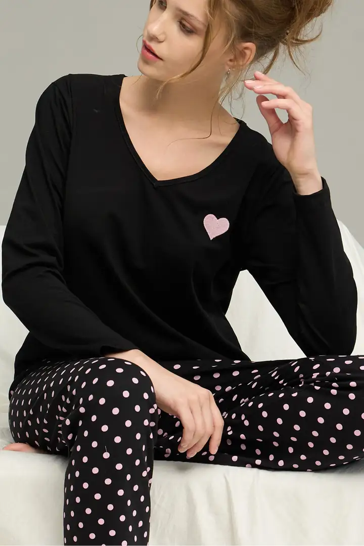 Örme Pamuklu Pijama Takım25240273