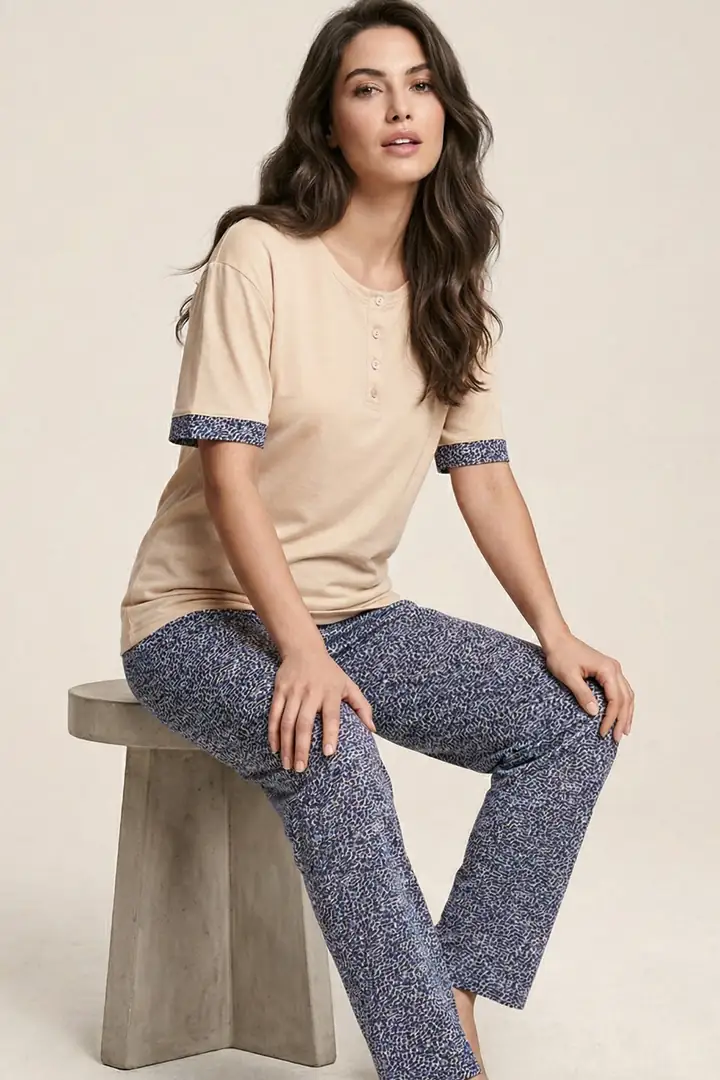 Viskon Örme Pijama Takım26120785