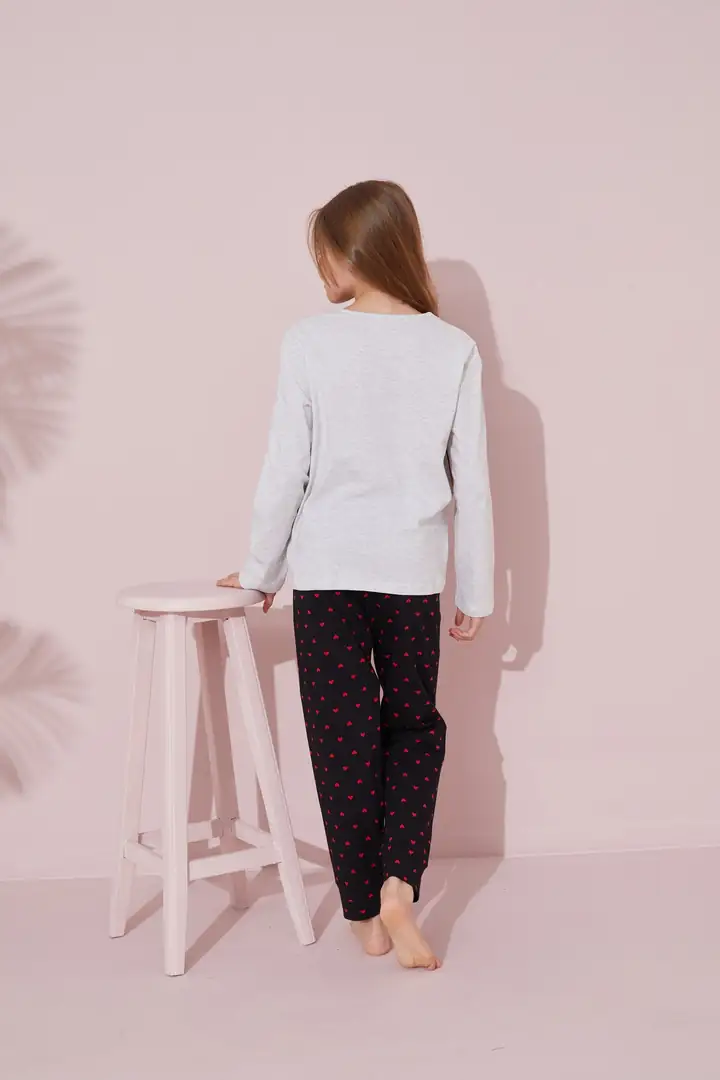 Pamuklu Örme Pijama Takım 24241062