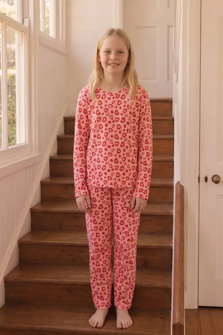 Desenli Termal Kumaşlı Ultra Soft Yumuşak Örme Pijama Takımı 26226907