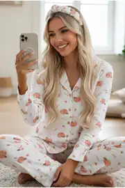şeftali desen