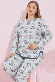 yeşil pembe yastık