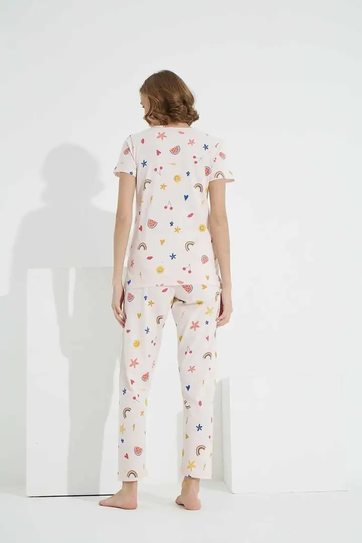 Örme Pijama Takımı 7634