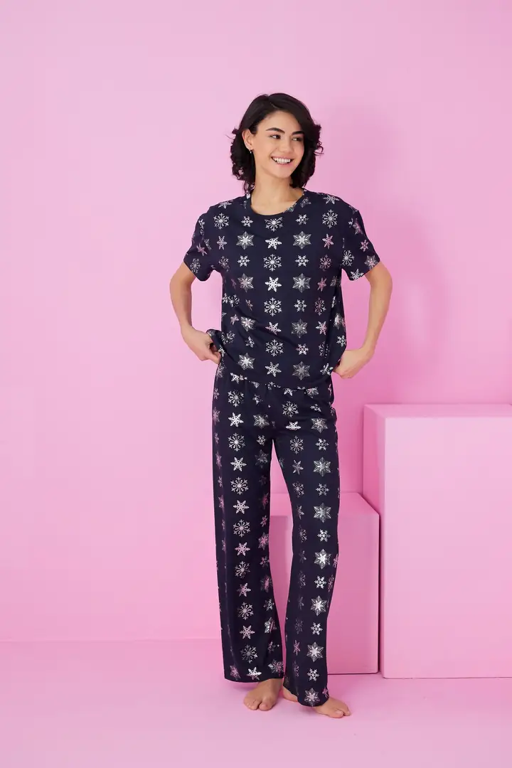 Örme Pijama Takım 7845