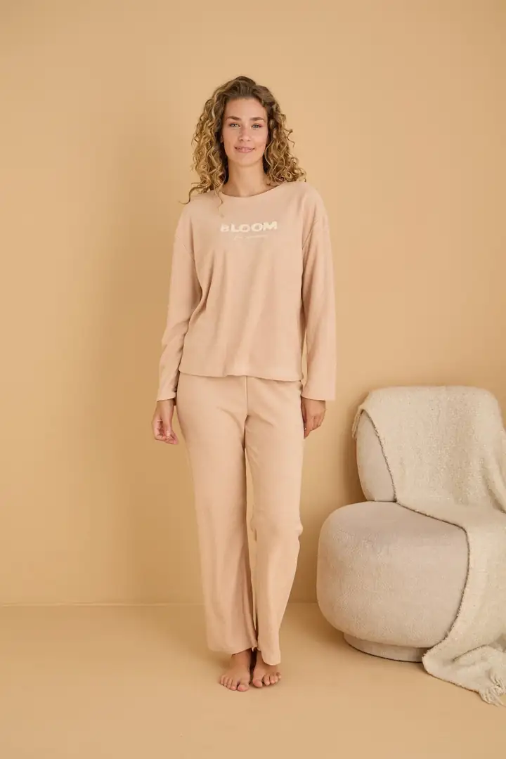 Havlu Kumaş Örme Pijama Takım25226006