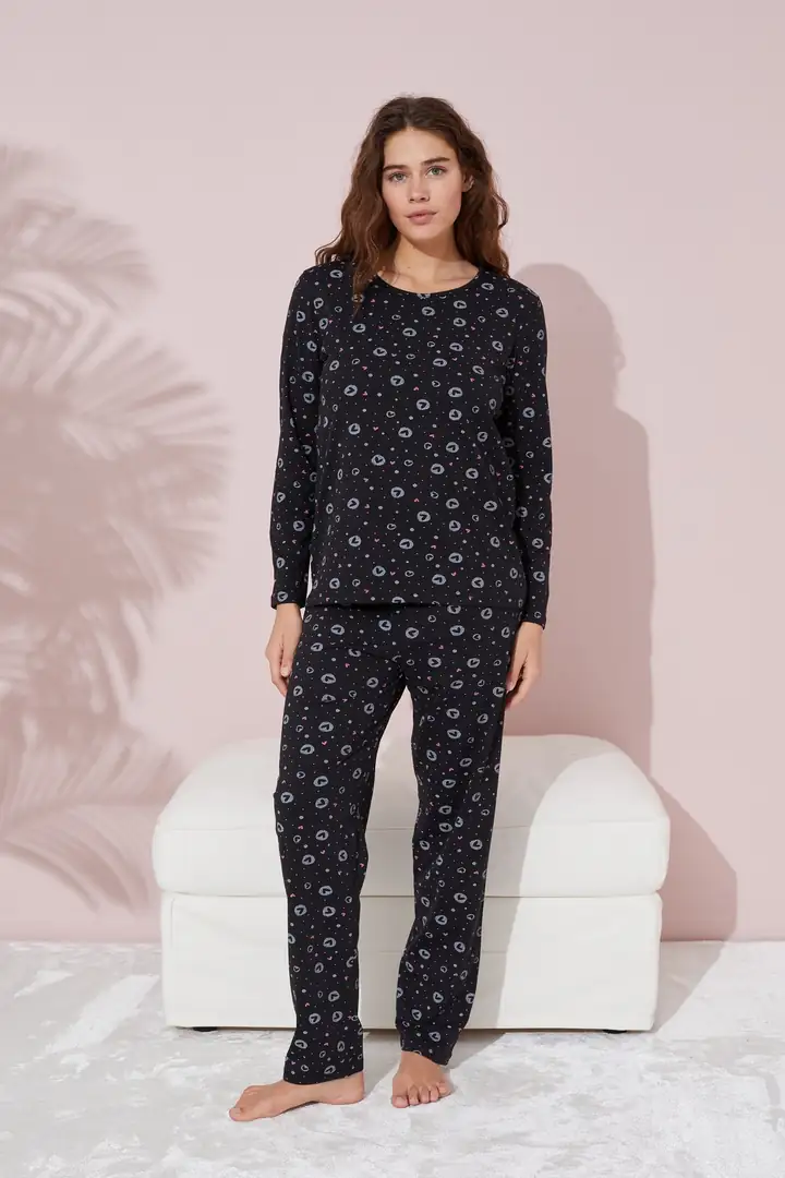 Pamuklu Pijama Takımı