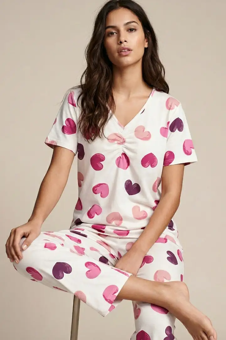 Viskon Örme Pijama Takım26120798