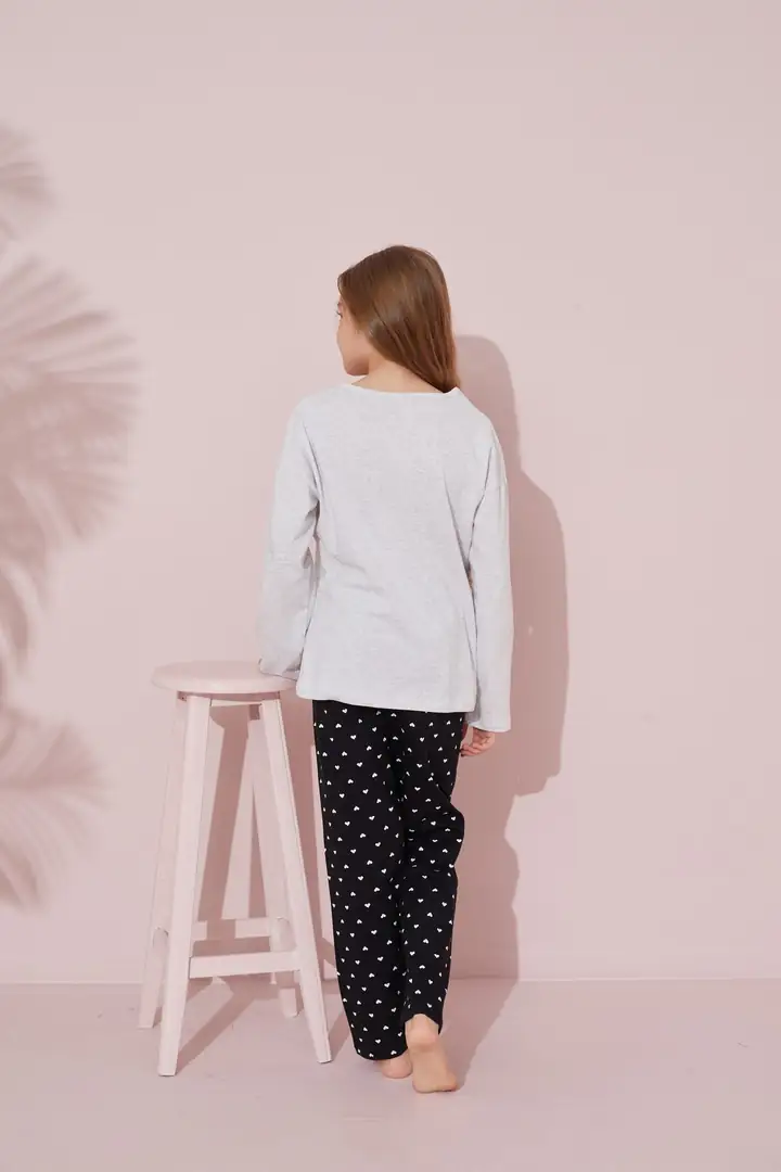 Pamuklu Örme Pijama Takım 24241109
