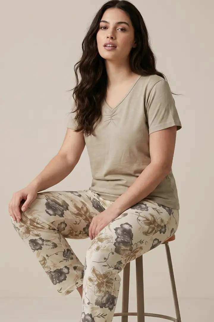 Viskon Örme Pijama Takım26119123
