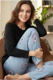 mavi pembe ayıcık