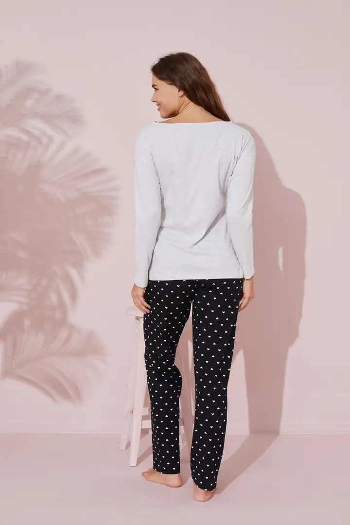 Pamuklu Örme Pijama Takım 24241109