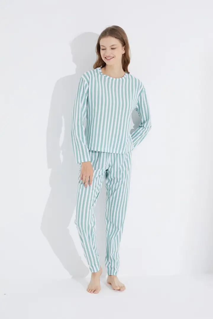 Jogger Örme Pijama Takım 7703